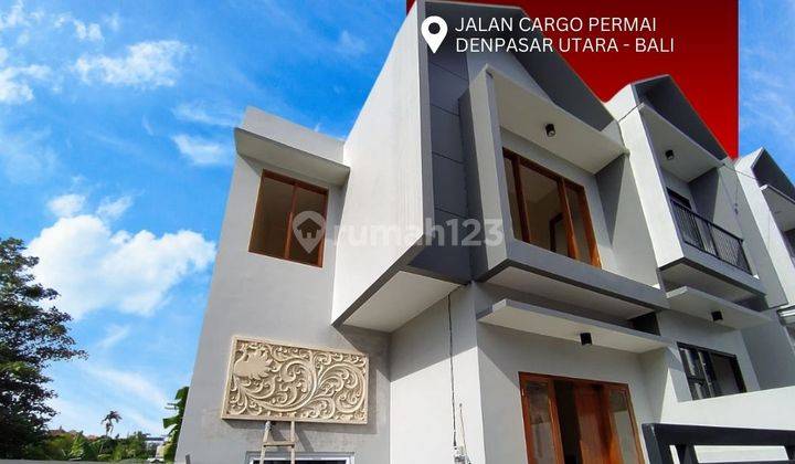 Rumah Cluster 3 Kamar Modern Minimalis Di Jalan Cargo Ubung 1