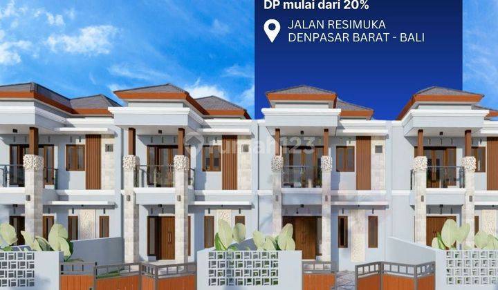 3 Bedroom Cluster House In Resimuka Monang Maning West Denpasar 1