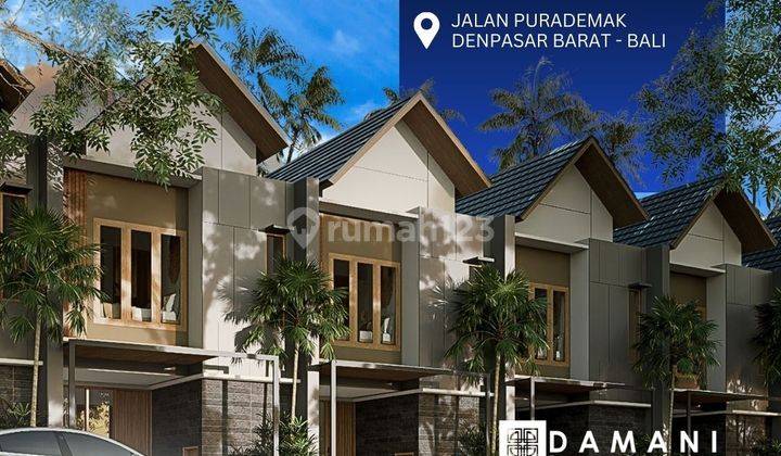 Rumah Cluster 3 Kamar Modern Tropis Di Jalan Mahendradata 1