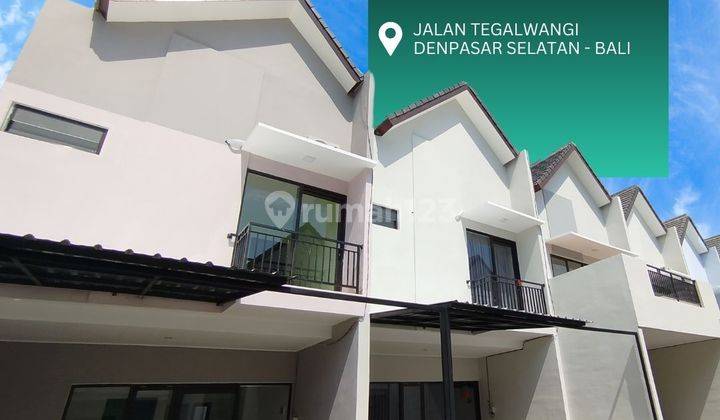 2 Storey Townhouse 3 Bedrooms Wide Road Access In Sesetan 1