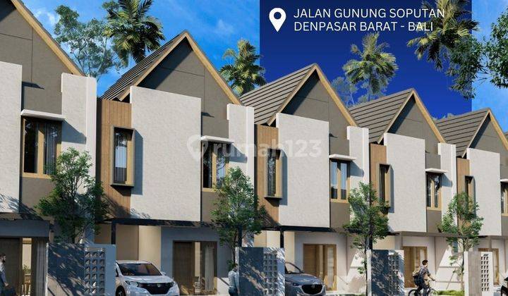 Rumah Cluster 3 Kamar Di Jalan Gunung Soputan Denpasar Barat 1