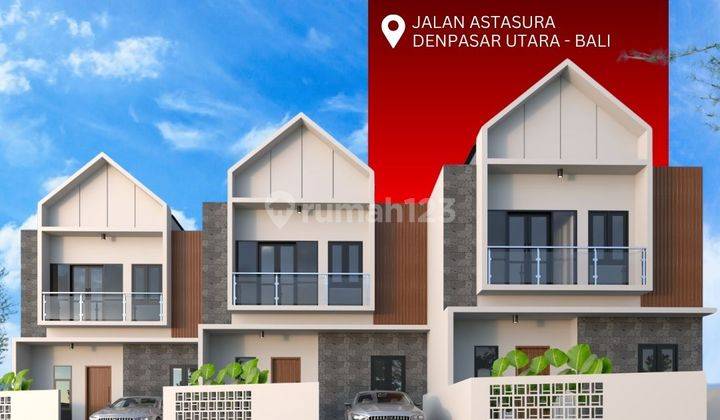 Rumah Cluster 3 Kamar Lingkungan Tenang Di Peguyangan Denpasar 1