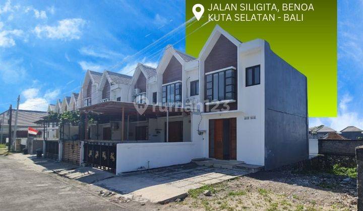 Rumah Ready Tipe Townhouse 3 Kamar Dengan Lahan Luas Di Nusadua 1