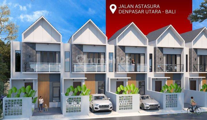 Rumah Cluster Minimalis 3 Kamar Di Jalan Astasura Denpasar Utara 1