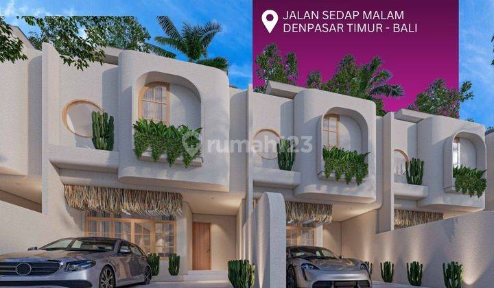 Villa Cluster SHM 3 Kamar Dekat Dermaga Sanur Lingkungan Tenang 1