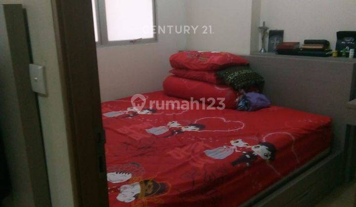 kamar tidur apartemen gading icon 1br tower