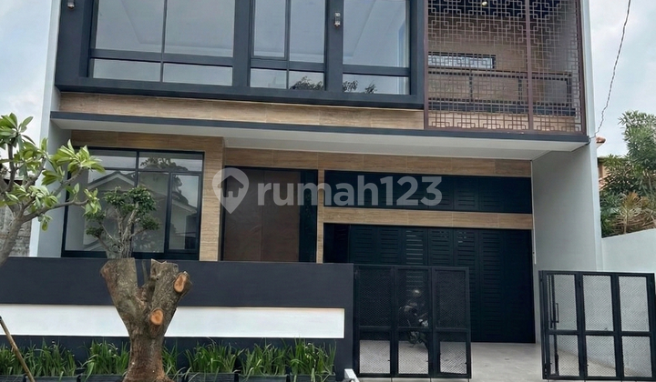 New Modern Tropical House with Pool in Mertilang Bintaro 17822