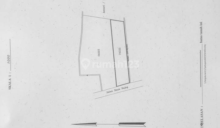 Tanah 4800m2 di Jalan Raya Rajeg Mekarsari Tepat Disebrang Pom Bensin 2