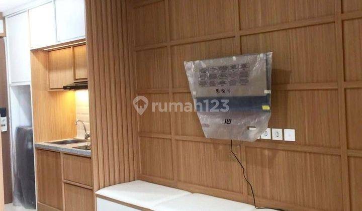 ruang tamu apartemen b residence 1 br
