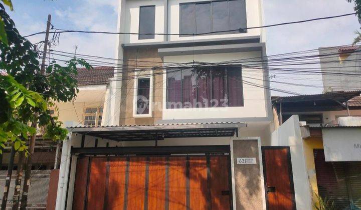 Rumah 3 Lt, Murah Dibawah Njop, Jln Delima Raya,tanjung Duren 1