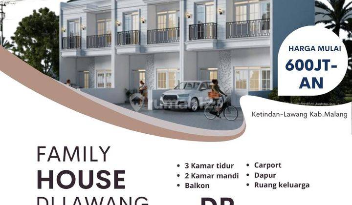 Villa Mewah 2lt Super Strategis Dekat Exit Tol Lawang Promo Dp 0  2