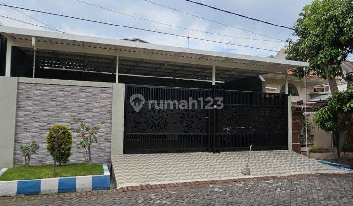 FULL FURNISH RUMAH MANYAR JAYA BAGUS ROW JALAN LEBAR 1