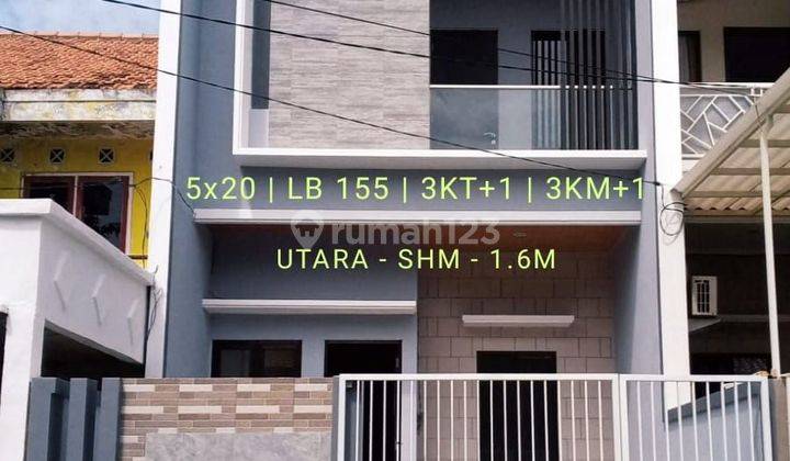 Dijual Rumah Baru Rungkut Asri Timur Modern Minimalis 1