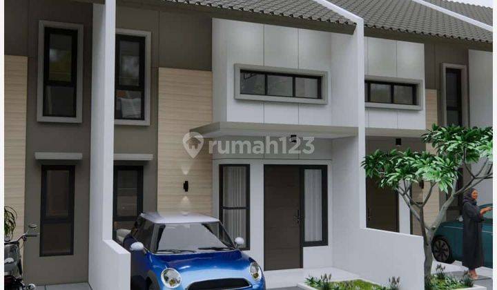 Rumah murah 2 lantai bonus kanopi carpot dekat stasiun citayam 1