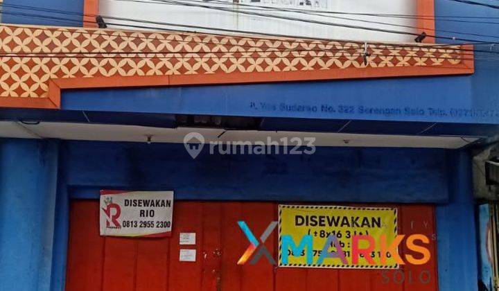 Ruko di Yos Sudarso Danukusuman, Solo 1