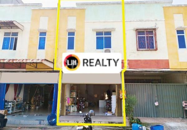 Ruko 2 Lantai Siap Pakai Di Komplek Cahaya Garden Dekat Pasar 1