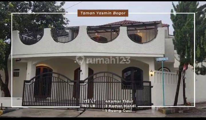 Dijual Rumah Baru Konsep Villa di Taman Yasmin, Dkt Toll, Transmart 1