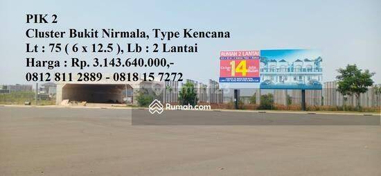 Rumah di Pantai Indah Kapuk 2, Cluster Bukit Nirmala Type Kencana 1