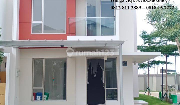 Rumah di Pik 2 Cluster Riverside Type Canna Hook 1