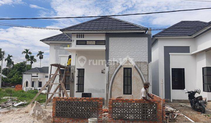 Rumah Baru Dijual Promo 5jt Smpai Akad Area Harapan Raya Ujung 2