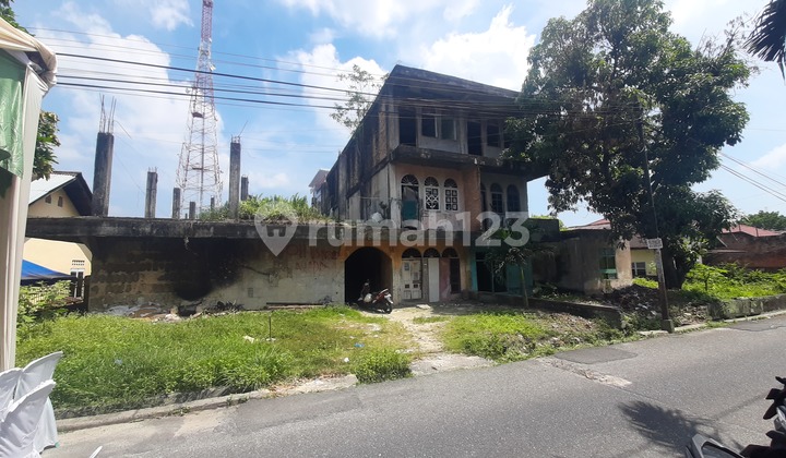 Tanah Dijual Area Jl Jend. Sudirman, 300 M dari Jl Diponegoro, Rs Umum Daerah Riau