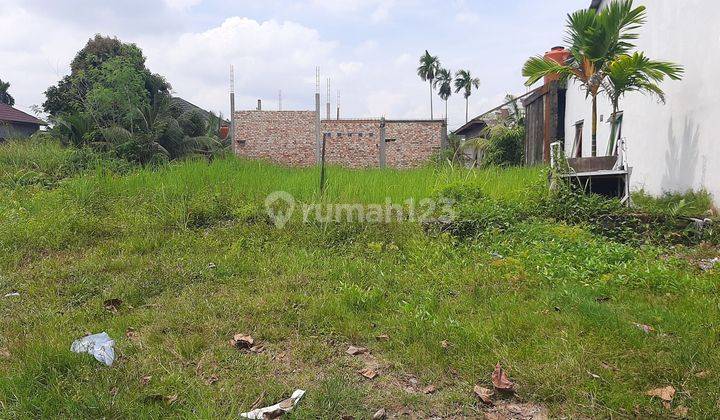 Tanah dijual Luas 375M2 area bukit barisan harapan raya 2