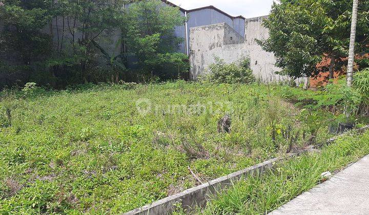 Tanah dijual ukuran 484M2 harapan raya 2