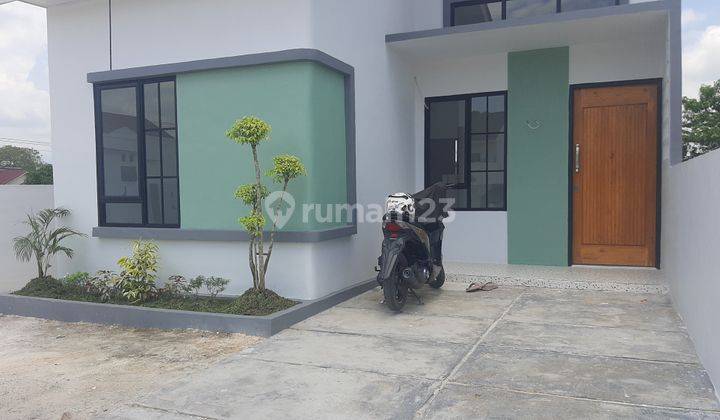 Rumah dijual 15menitan ke Mall Ska dp+akad 10jt 2