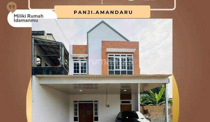 Rumah 2 Lantai Hanya 600 Jutaan 1