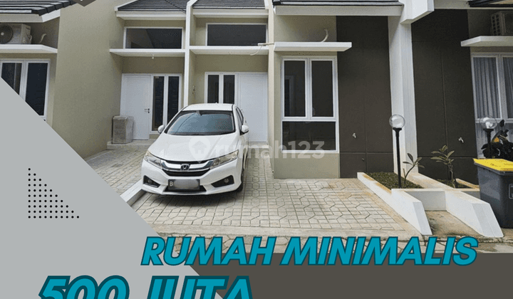 Rumah Minimalis Modern 500jtan Dekat Kota Cinema Mall Jatiasih 1