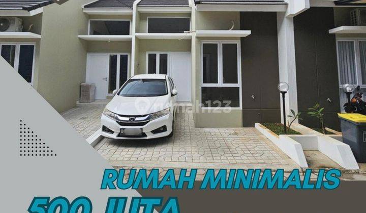 Rumah Asri 500jtan Cluster Onegate System Di Jatiasih Bekasi 1