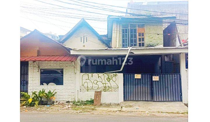 Rumah Lama Samping Jalan Raya Di Setiabudi Jaksel  1