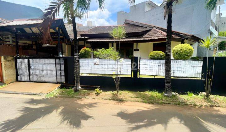 Rumah posisi HOOK LT 216m² Jalan Bintaro Melati Tangsel  1