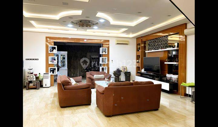 Rumah Mewah Interior Lux Modern Di Sunter Garden Jakut 2