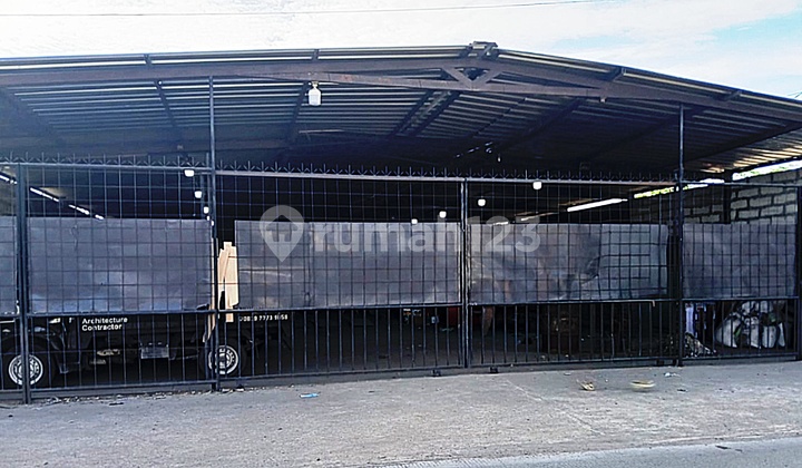 Gudang di Jalan Raya, SHM di Lelang Kelapa Dua Tangerang