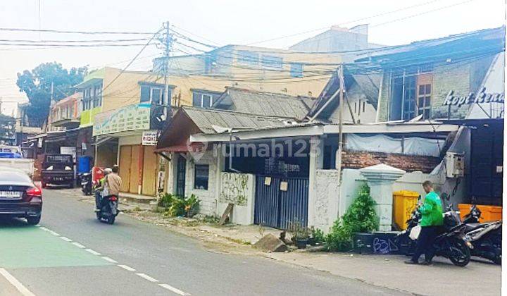 Rumah Lama Samping Jalan Raya Di Setiabudi Jaksel  2