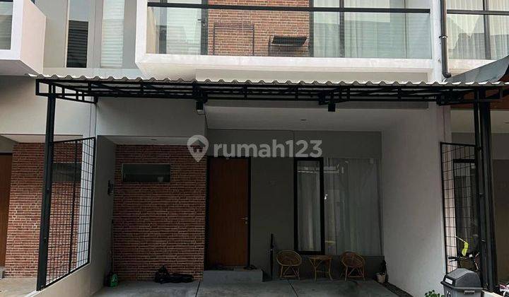 Rumah Mininalis Modern 2 Lantai Di Kebagusan Raya Cluster Pinggir Jalan