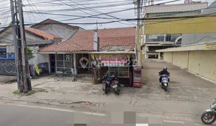 Tanah Ada Bangunan Usaha Di Pinggir Jalan Ps Minggu Raya 1