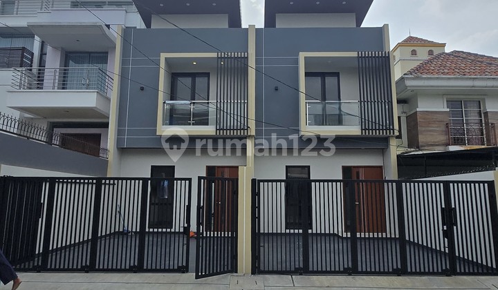 Ana Rumah Baru Uk 5X25m di Kavling Dki Meruya Selatan