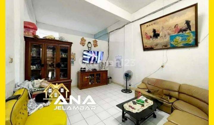 ANA RUMAH MURAH 3LT LUAS 4X16M LOKASI BAGUS JLN 2 MOBIL DI JELAMBAR ra 1