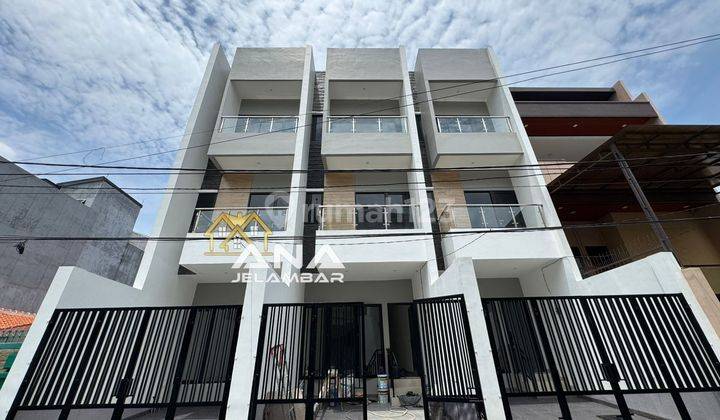 ANA RUKO BARU 4.33X20M² DI KAVLING POLRI JELAMBAR 1