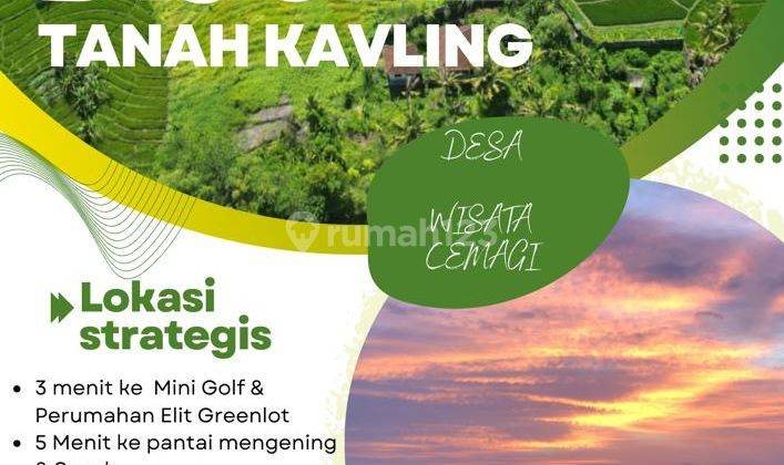 Tanah Kavling Strategis Dekat Canggu,mini Golf Dan Juga Pantai  1