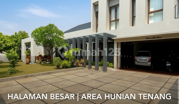 Kebayoran Lama - Well-Maintained Land with Spacious Building