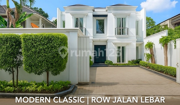 Pondok Pinang Modern Classic Row Jalan Lebar Exclusive Area