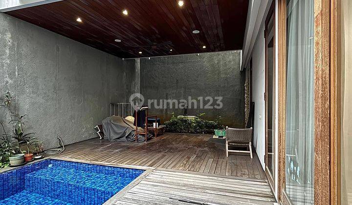 Design Modern Tropical, Onegate, Siap Huni Furnished Rumah Bagus SHM - Sertifikat Hak Milik di Cinere, Cinere 1