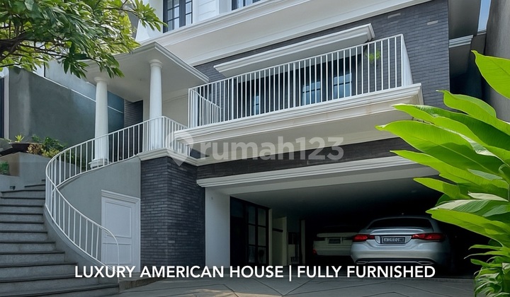 Kebayoran Baru Luxury American Classic Fully Furnished Kebayoran Baru Luxury American Classic Fully Furnished