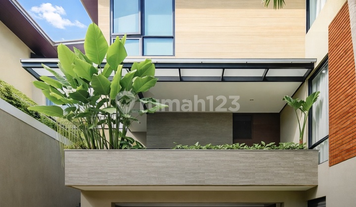 Cipete Modern Tropis Dalam Townhouse Dekat Citos2 Lantai