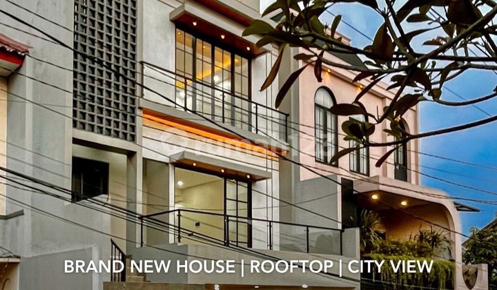 Cilandak Brand New 3 Lantai Plus Rooftop