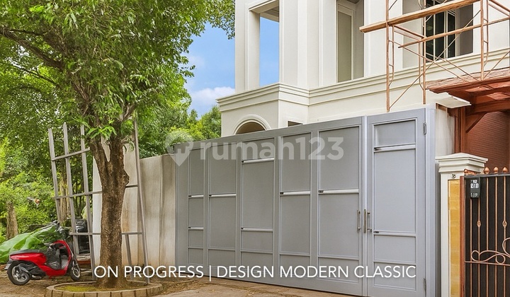 Brand New House in Pondok Indah with Modern Classic Design