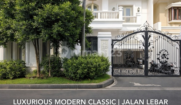 Pondok Indah Luxurious Modern Classic Premium Area Row Jalan Lebar